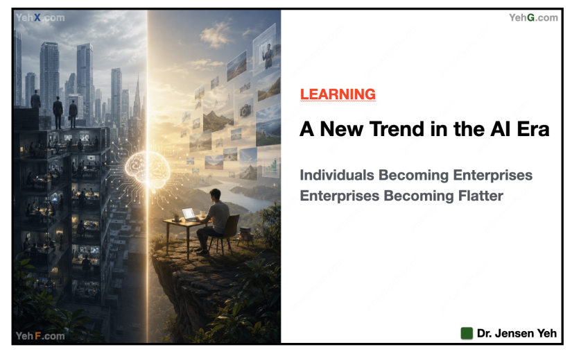 A New Trend in the AI Era: Individuals Becoming Enterprises, Enterprises Becoming Flatter